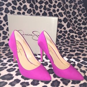 Jessica Simpson Hot Pink Heels